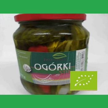 Ogórki konserwowe ostre STIX BIO 670